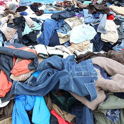 Waterlooplein market in Amsterdam, Netherlands